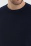 Crew Neck Knitwear Men's Cotton T-Shirt - 3