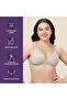 Women Girl Soft Cotton Padded Bra Seamless Stretch Breathable Wireless Removable Strap - 7