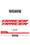 Yamaha Tracer 7 / 9 / Gt Compatible Text Sticker – High Quality Custom Cut Foil (Set of 2)