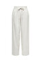 Onltizana Cotton Loose Pants Wvn Noos Women's White Trousers - 15319090 - 3