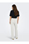 Onltizana Cotton Loose Pants Wvn Noos Women's White Trousers - 15319090 - 2