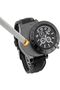 Men's Casual Sports Silicone Quartz Watch with Built-in Electronic Lighter – Waterproof USB Charging