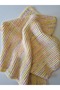 Hand Knitted Yellow Baby Blanket in 85*85 cm Size - 4
