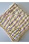 Hand Knitted Yellow Baby Blanket in 85*85 cm Size - 5