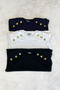 Shoulder Padded Button Detail T-Shirt - Black Black - 7