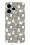 Oppo Reno 15 - Reno 15F Compatible Tiny Cute Cats Printed Silicone Case