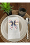 Vintage Ribbon Design Elegant Invitation Napkins 15-Pack 33X33