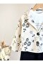 Premium Series-Embroidered Linen Jacket-T-Shirt and Denim Trousers 3-Piece Set - 4