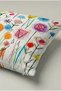 Colorful Flowers Children's Drawing Throw Pillow Cover 052 – Modern Artistic Decorative Pillowcase 45X45 cm - 3