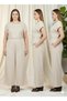 Women's Elastic Waist Large Size Pants - 2