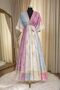 Women’s Boho Multicolor Maxi Dress - 3