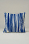 Marine Stripe Throw Pillow Cover 049 – Blue Striped Modern 45X45 cm Decorative Pillowcase
