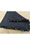 Handmade Plastic Sequin Writing, Yemeni Cheesecloth, Scarf, 4 Edges Embroidered - 8