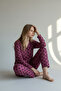 Women's Seasonal Button-Front Pajama Set - 2