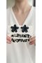 Women's 4-Piece Premium Hair Clip Set Modern Snap Clip and Stylish Rubber Clip Daily Accessory 4 cm - 8