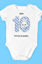 Organic 100% Cotton I'M a Month Old Printed Baby Bodysuit for Every Month, Body Jumpsuit 12 Pcs - 3