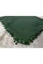 Handmade Plastic Sequin Writing, Yemeni Cheesecloth, Scarf, 4 Edges Embroidered