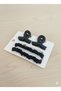 Women's 4-Piece Premium Hair Clip Set Modern Snap Clip and Stylish Rubber Clip Daily Accessory 4 cm - 6