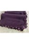 Handmade Plastic Sequin Writing, Yemeni Cheesecloth, Scarf, 4 Edges Embroidered - 4