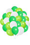 10Pcs Green Light Green White Quality Balloon Bouquet Quality Premium Latex