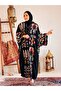 Elegant Pattern Abaya - 3