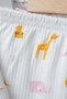 Baby Girl & Child 2-Piece 100% Organic Pajama Set with Buttons - 3