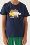 Boy child capri set - dark indigo - 4