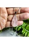 Pink Quartz Natural Stone Necklace - 8 - (Handmade Design Products) - 6
