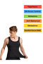 # Corset Waist Chest Upright Posture Corrector Men's Extra Belly Tightener Black Corset Undershirt - 2