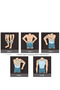 # Corset Waist Chest Upright Posture Corrector Men's Extra Belly Tightener Black Corset Undershirt - 5