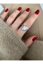 Limited Edition - Women's Ring with Large Drop Stone and Bottom Adjustment - 2