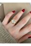 Limited Edition - Women's Ring with Large Oval Stone and Bottom Adjustment - 4
