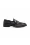 Black Loafer with Side Buckle - 3