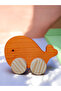 Wooden Toy Whale Natural Handmade Toy - 2