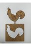 10 Pieces of Wooden Rooster for Painting School Event Activity Art 15 cm - 2