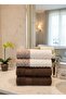Ochiba Trendy Face Towel 4 Pieces-50X 90 cm