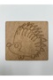 10 Pieces Hedgehog Wooden Painting School Event Activity Art 15 cm
