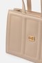 Women's Leather Handbag with Teddy Bear Accessory, Stylish Daily Women's Handbag - 5