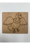 10 Pieces Vulture Wooden Painting School Event Activity Art 15 cm