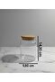 2-Pack 800 ml Bamboo Lid Filter Coffee & Turkish Coffee Jar - 4