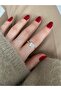 Limited Edition - Women's Ring with Large Drop Stone and Bottom Adjustment