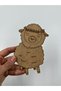 10 Pieces Sheep Wooden Painting School Event Activity Art 15 cm - 3