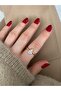 Limited Edition - Women's Ring with Large Drop Stone and Bottom Adjustment