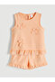 Girls' Blouse and Shorts with Bow and Ruffles for Style Seekers from Uzg Store