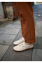 2010730 Genuine Leather Laser Orthopedic Sole Women's Rubber Shoes - 7
