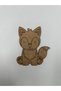 10 Pieces of Fox Wooden Painting School Event Activity Art 15 cm - 4