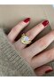 Limited Edition - Women's Ring with Large Drop Stone and Bottom Adjustment - 2