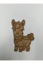 10 Pieces of Lama Wooden Painting School Event Activity Art 15 cm - 4