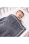 100% Cotton 4-Layer Muslin Soft Textured Baby Blanket - 2