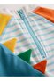 Animal Patterned Sun Protection Top and Bottom Men's Swimsuit Set Alyw54541 - 5